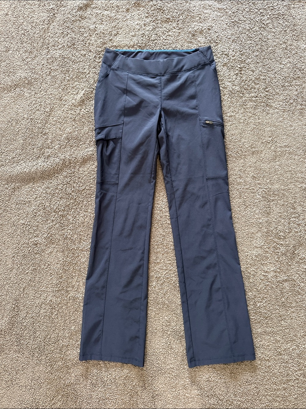 Columbia Navy Straight-Leg Utility Cargo Pants